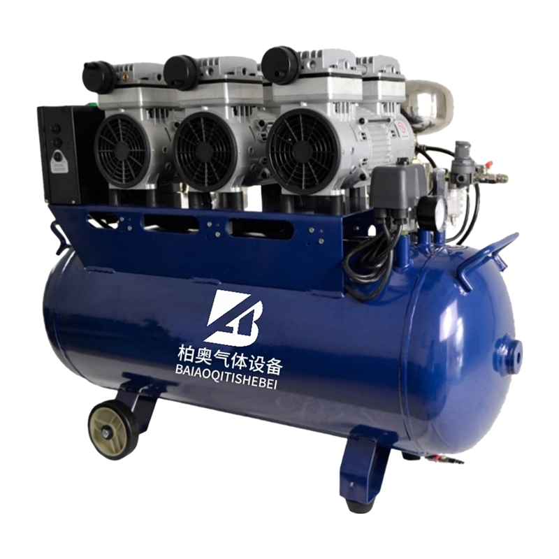 Oil-Free (Silent) Piston Air Compressor Oil-Free (Silent) Piston Air Compressor