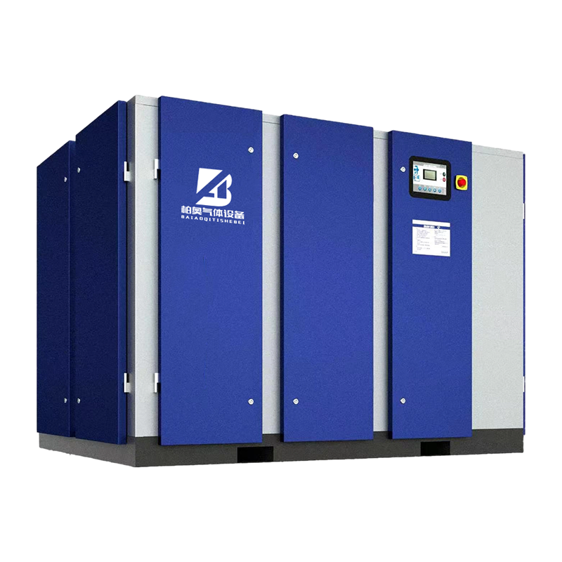 Two-Stage Compression Oil-Injected Rotary Screw Air Compressor (PM VSD/FSD)